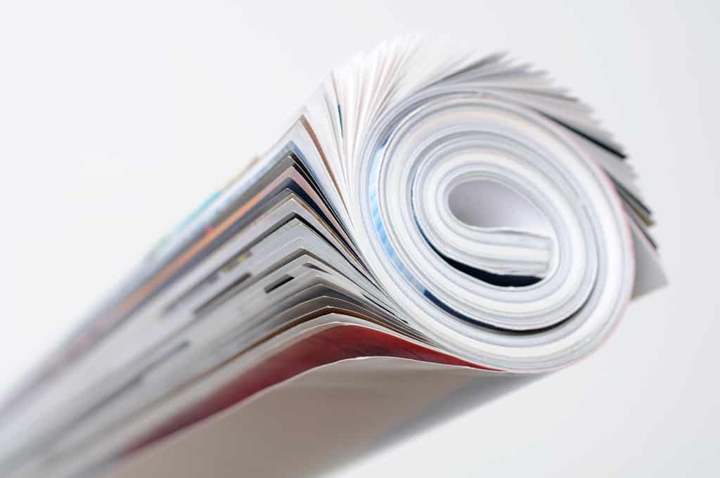 Un magazine.